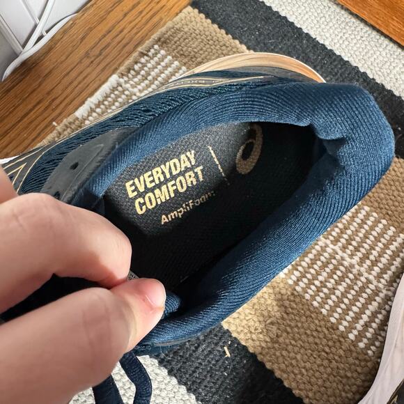 ASICS Gel-Excite Running Sneaker Women 9 Blue/Champagne Athleisure Walking Shoe - Picture 10 of 10